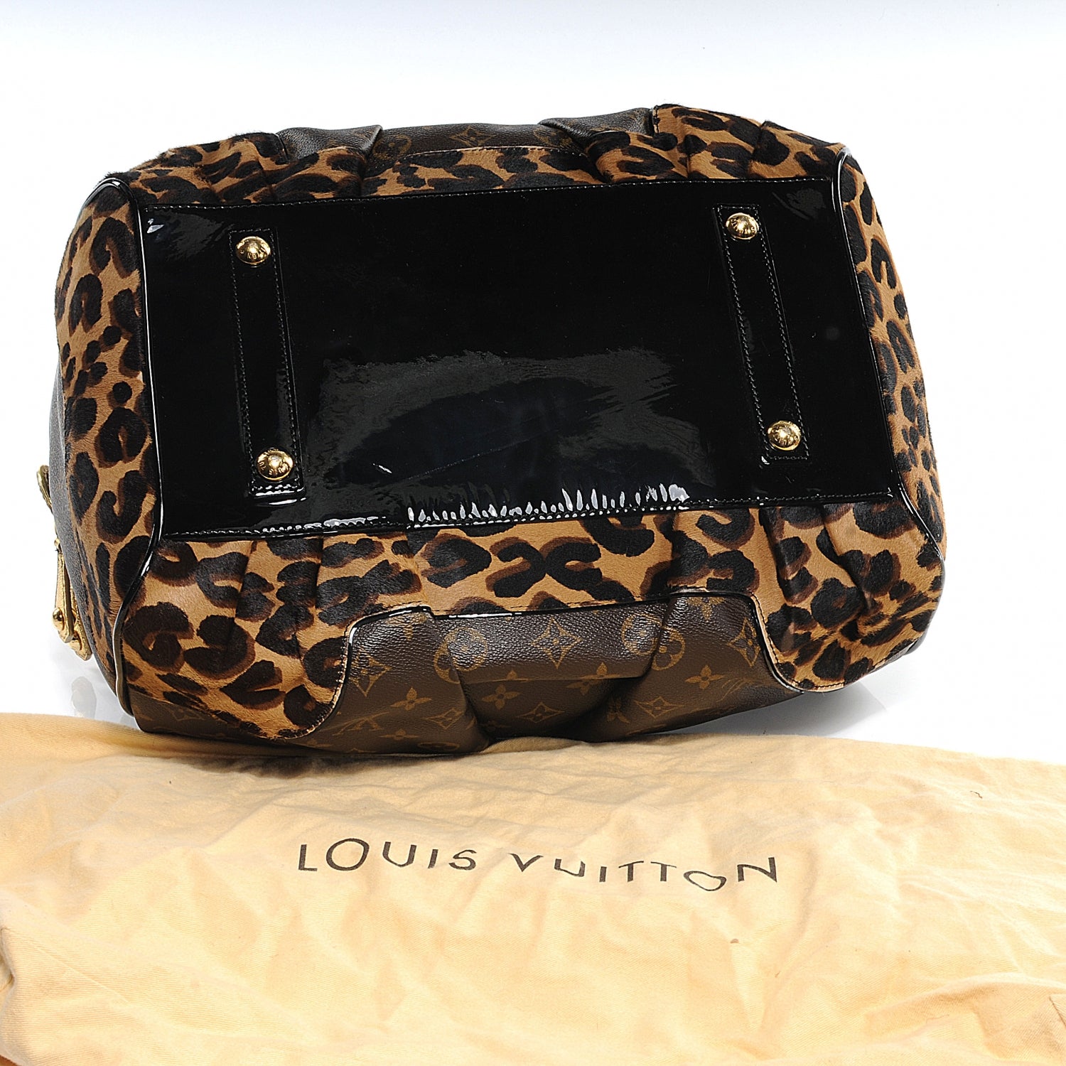 Louis Vuitton Monogram Leopard Stephen Bag 7 of 7