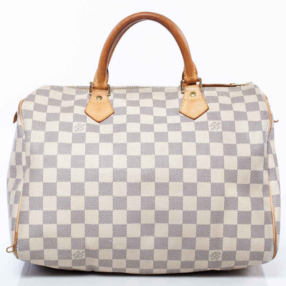 Louis Vuitton Damier Azur Speedy 30 1 of 8