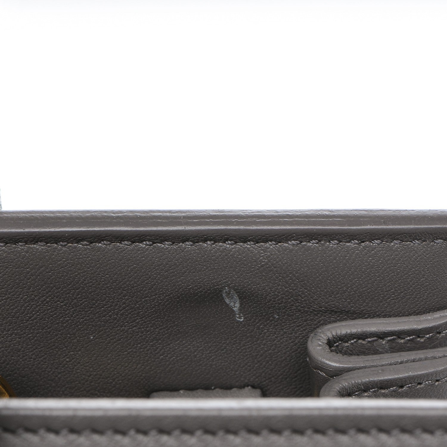 Saint Laurent Calfskin Nano Sac De Jour Fog 13 of 14