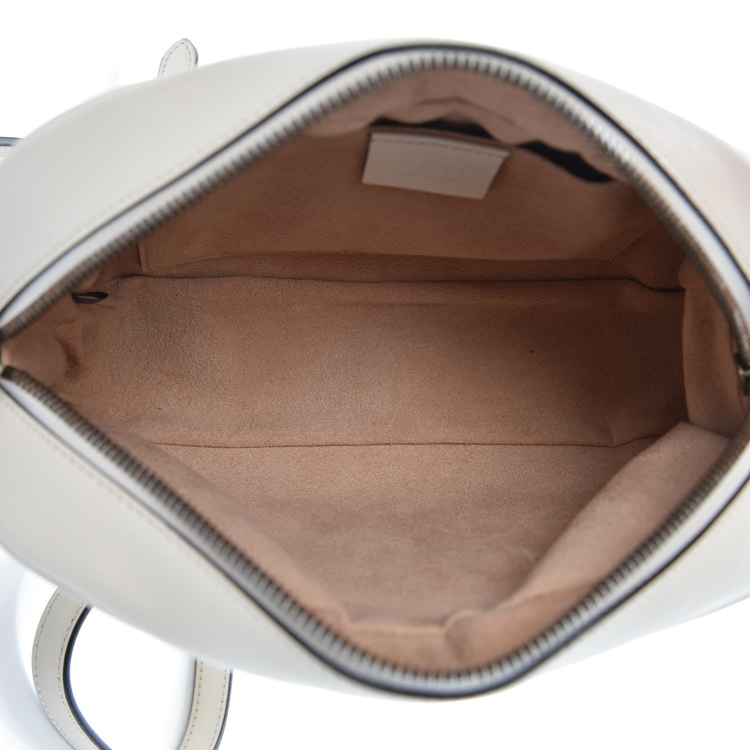 Gucci Calfskin Matelasse Small GG Marmont Chain Shoulder Bag White 5 of 7
