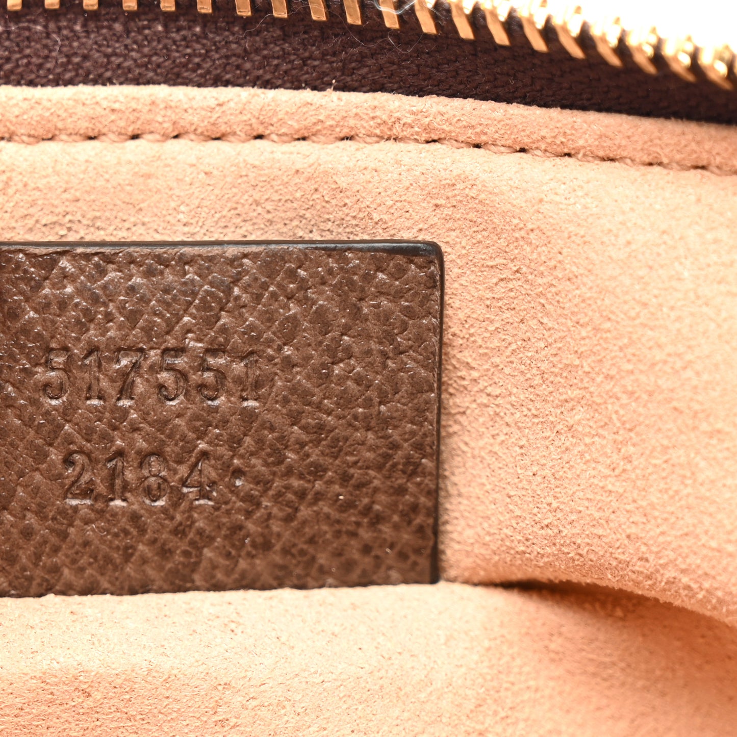 GG Supreme Monogram Large Ophidia Pouch Clutch Brown