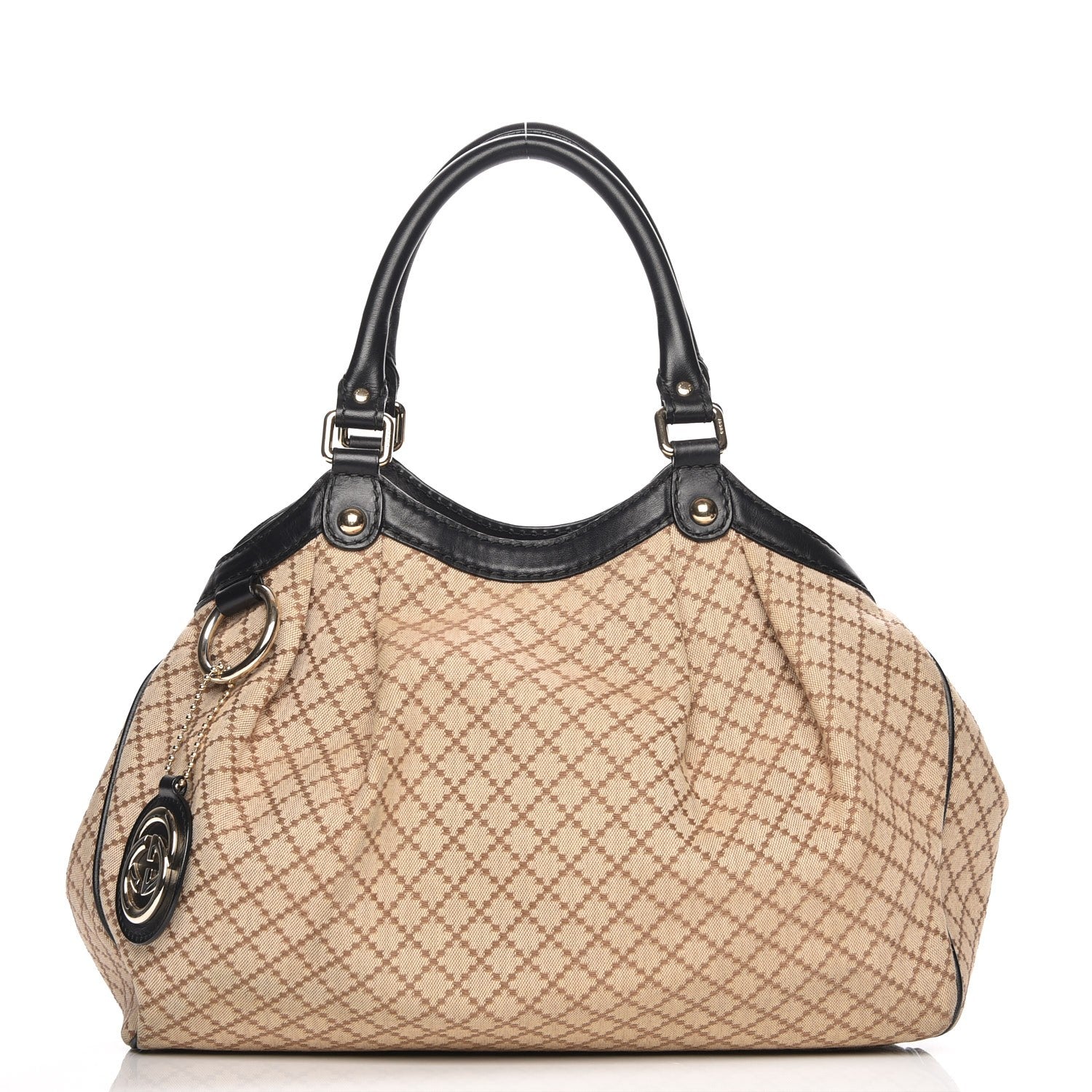 Gucci Diamante Medium Sukey Tote Black 1 of 12