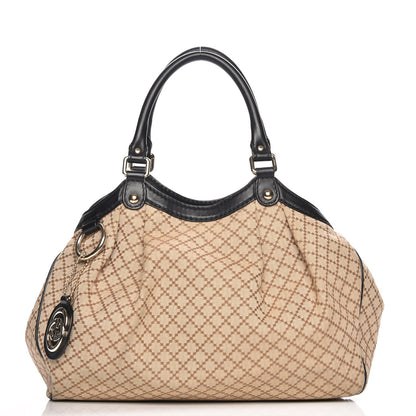 Gucci Diamante Medium Sukey Tote Black 1 of 12