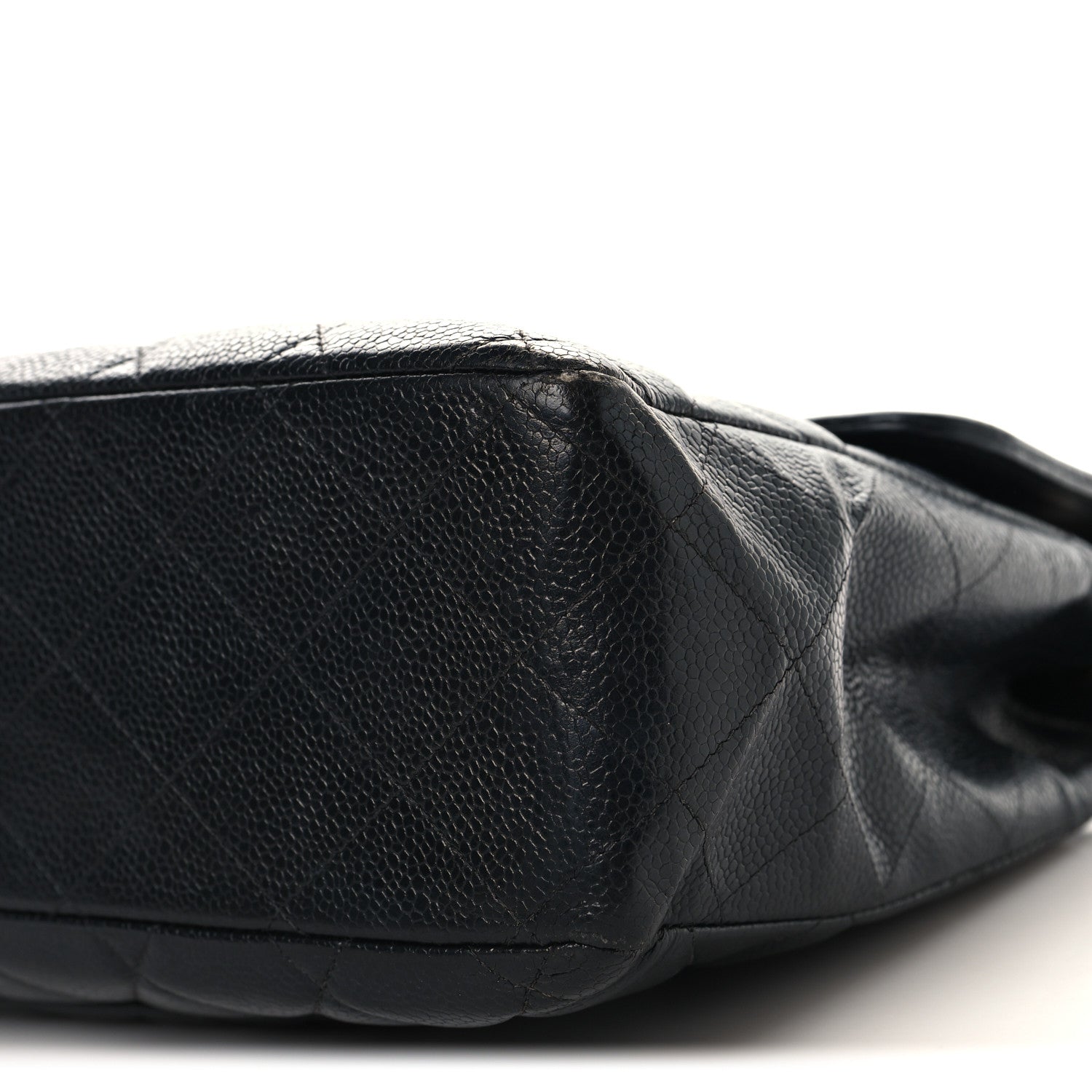 Chanel Caviar Jumbo Single Flap Black 8 of 11