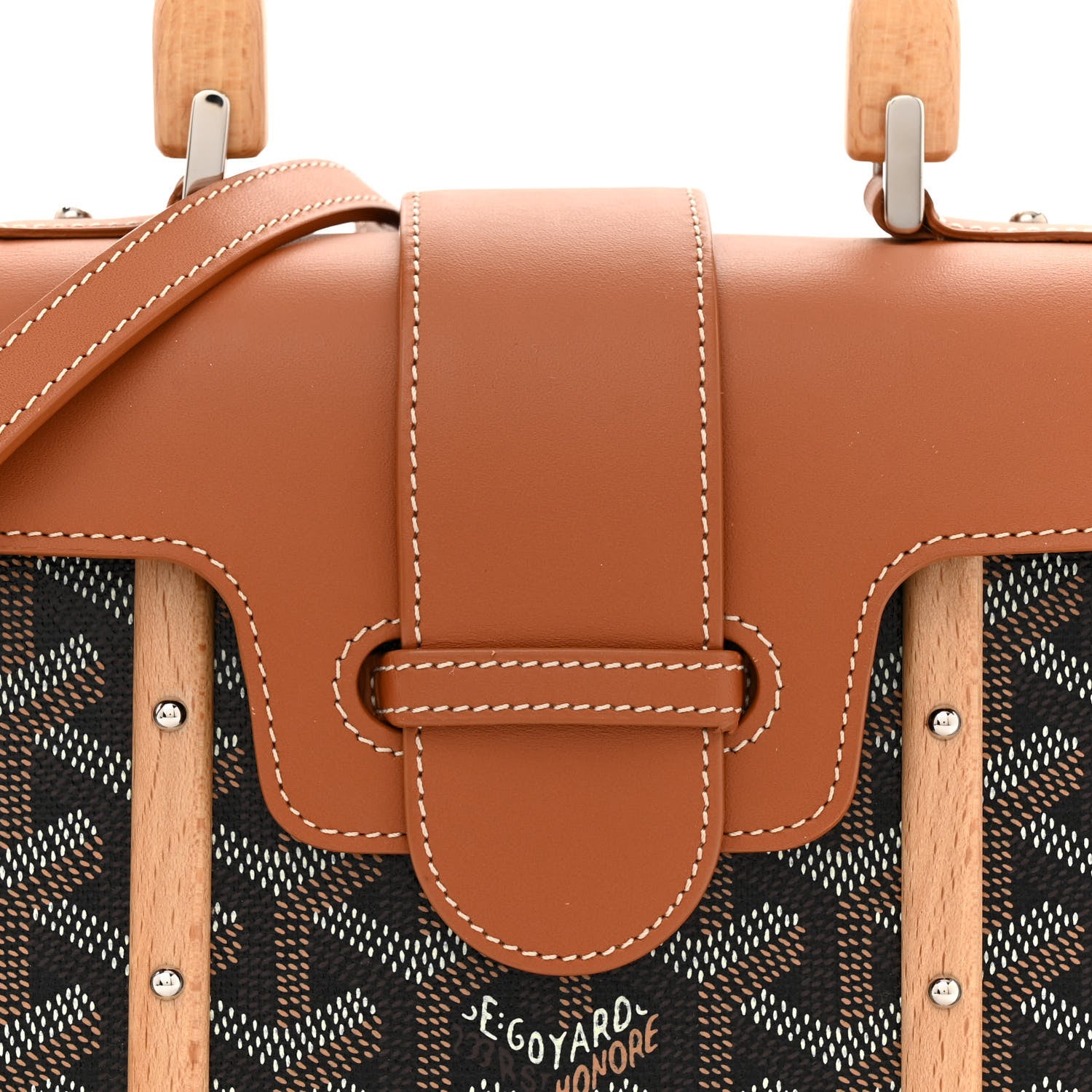 Goyard Goyardine Structure Mini Saigon Black Gold 6 of 11