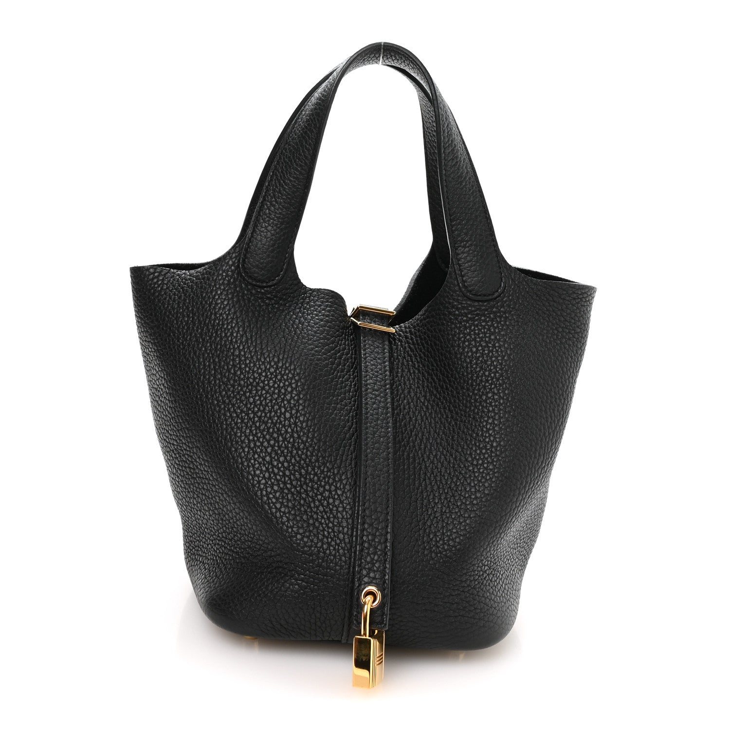 Hermes Taurillon Clemence Picotin Lock 18 PM Black 1 of 12