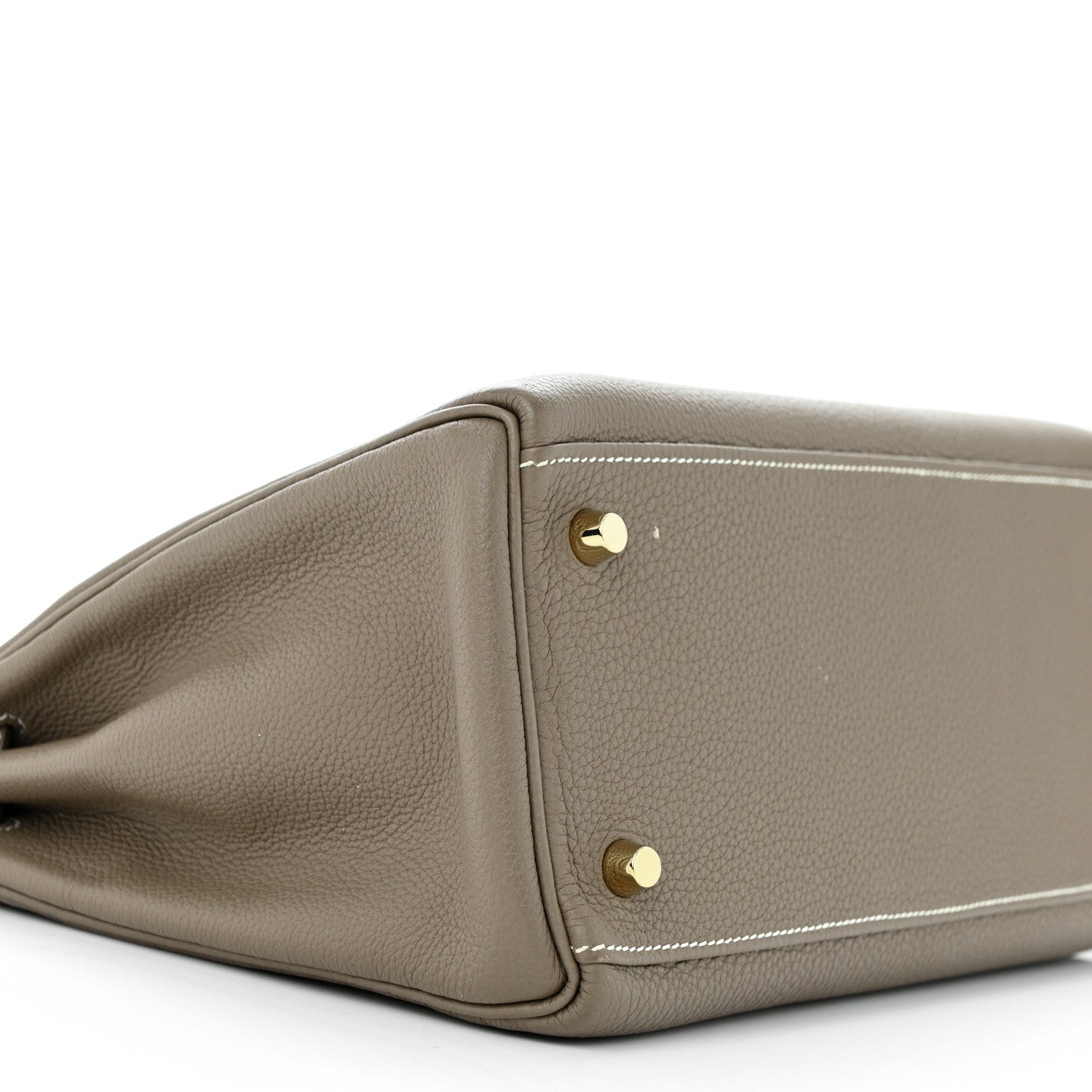 Hermes Togo Kelly Retourne 28 Etoupe 9 of 11