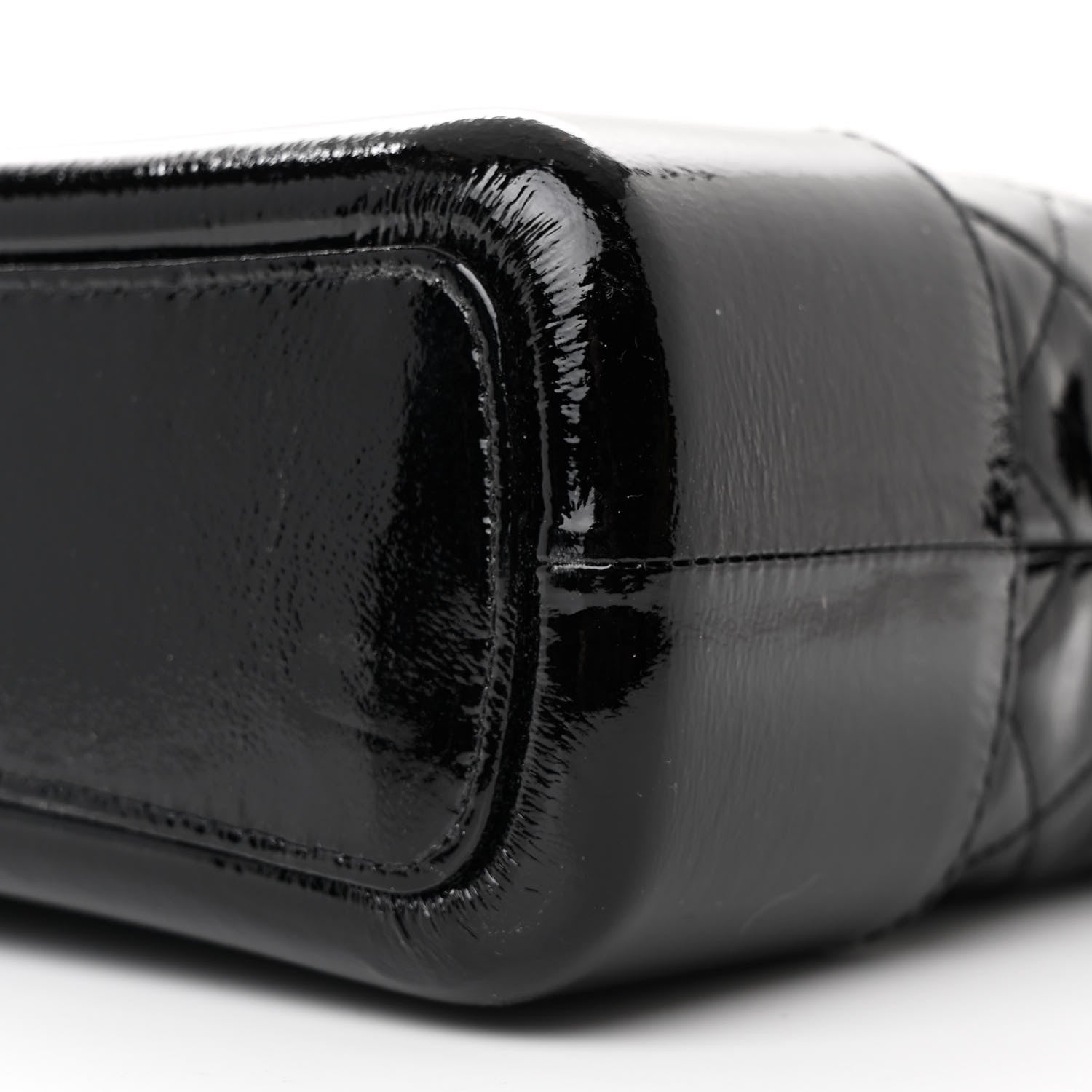 Chanel Aged Calfskin Quilted Medium Gabrielle Hobo Black 10 of 12