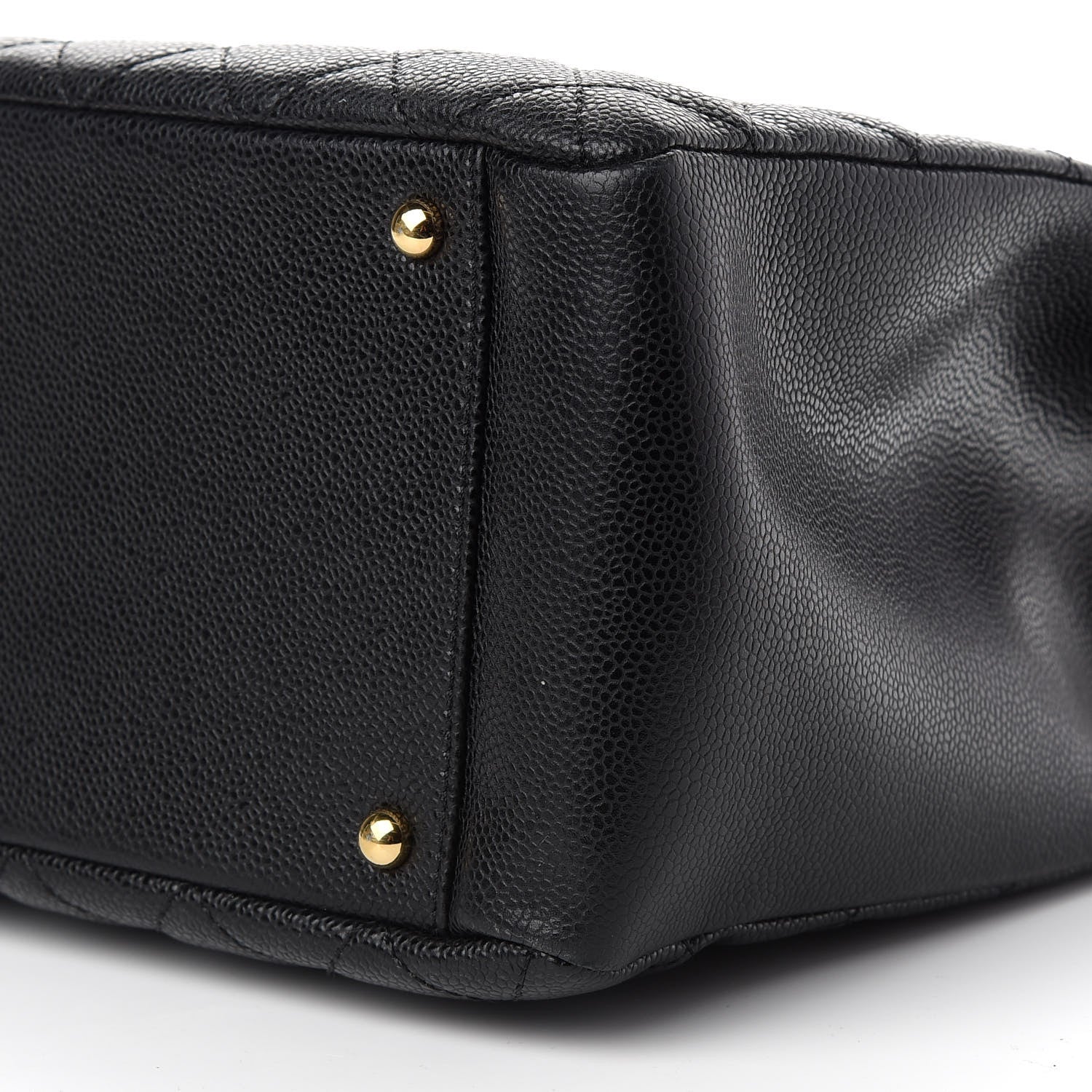 Chanel Caviar Quilted XL Grand Shopping Tote GST Black 9 of 9