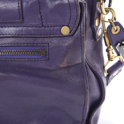 Proenza Schouler Lambskin Medium PS1 Satchel Purple Rain 24 of 27