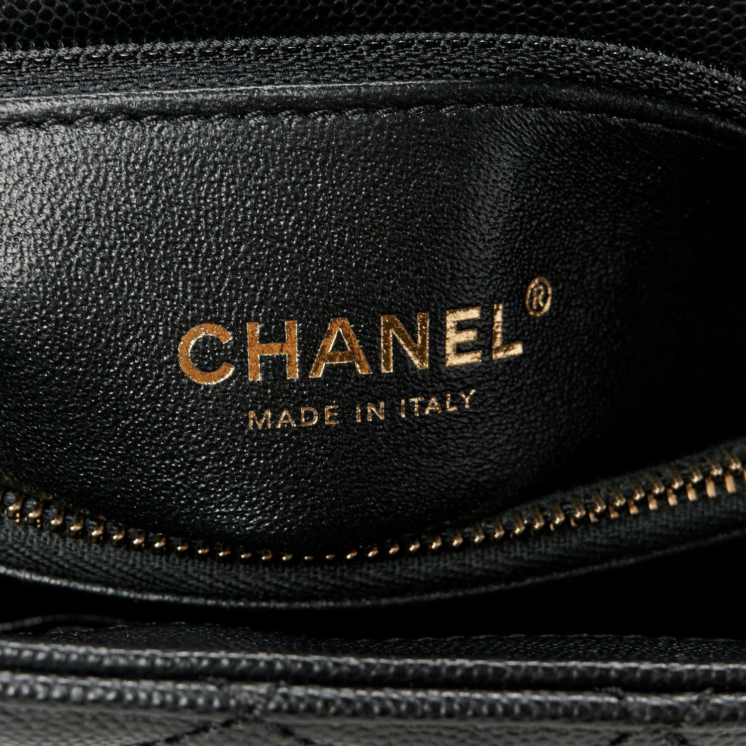 Chanel Caviar Lizard Embossed Quilted Small Coco Handle Flap Black 7 of 12