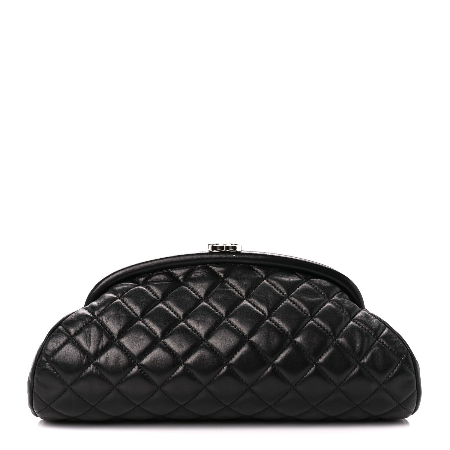 Chanel Lambskin Quilted Timeless Clutch Black 1 of 11