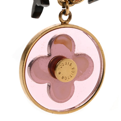 Louis Vuitton Blooming Flowers Bag Charm Chain Pink 5 of 5