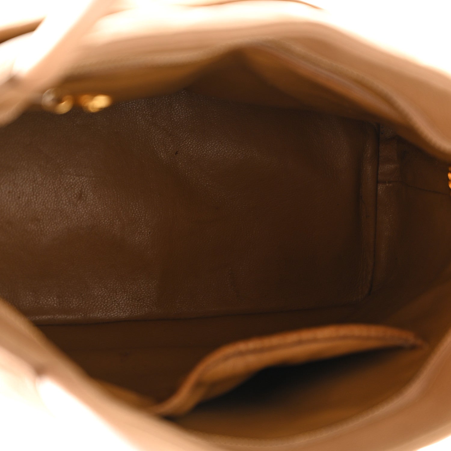Chanel Caviar Quilted Medallion Tote Beige 5 of 12