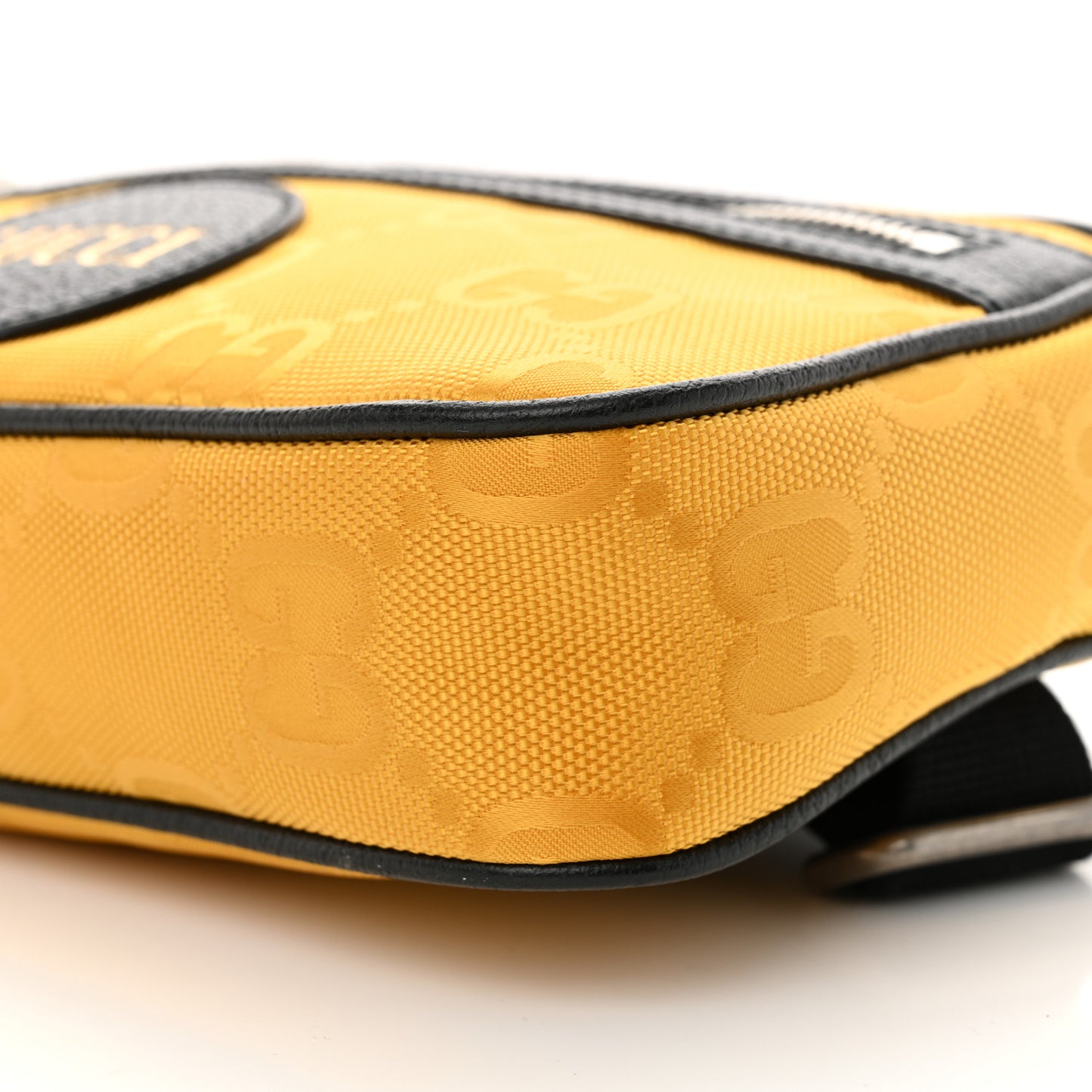 Econyl Nylon Monogram Off The Grid Belt Bag Crop Black