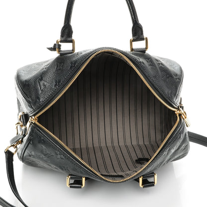 Louis Vuitton Empreinte Speedy Bandouliere 30 Black 5 of 7