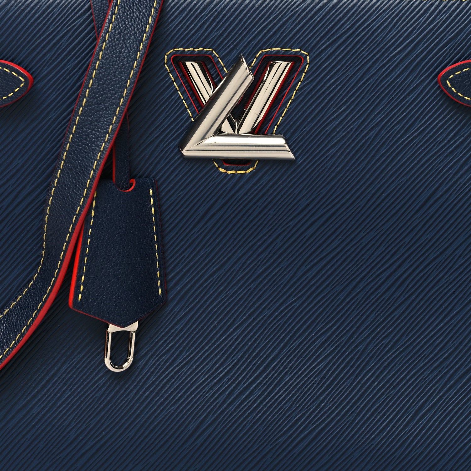 Louis Vuitton Epi Twist Tote Indigo 10 of 12