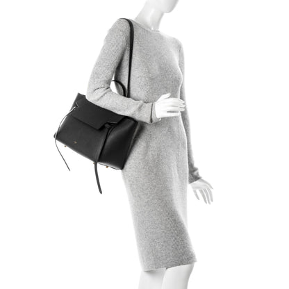 Celine Grained Calfskin Mini Belt Bag Black 2 of 6