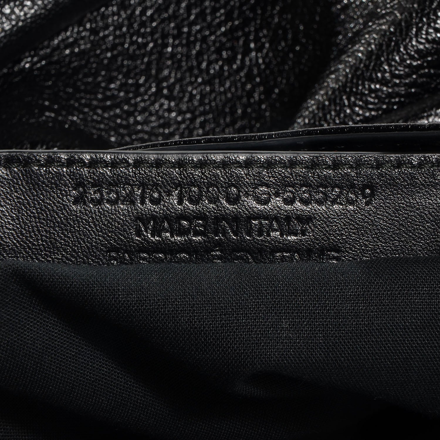 Balenciaga Chevre Metallic Edge Velo Black 7 of 10