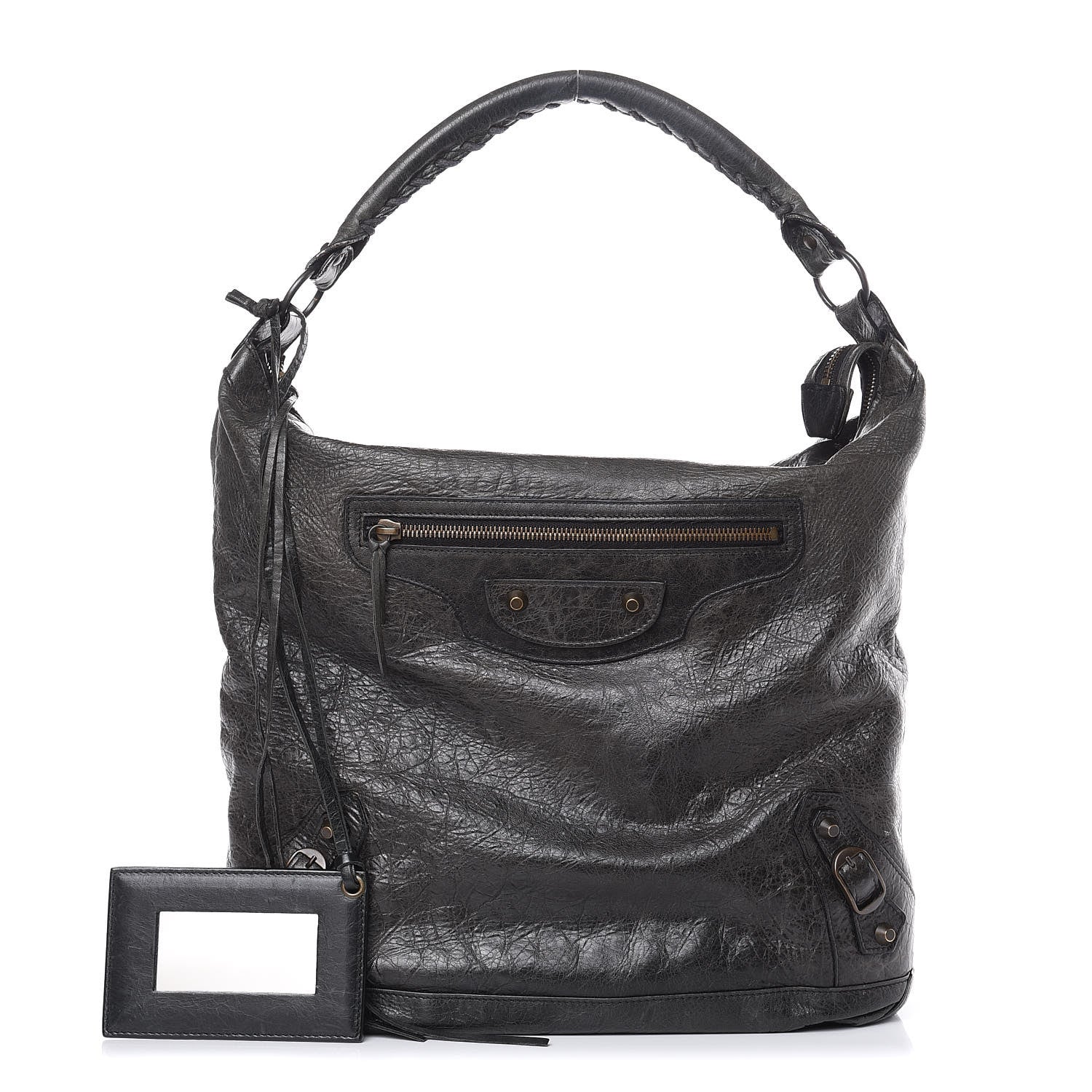 Balenciaga Agneau Classic Hardware Day Hobo Anthracite 1 of 19