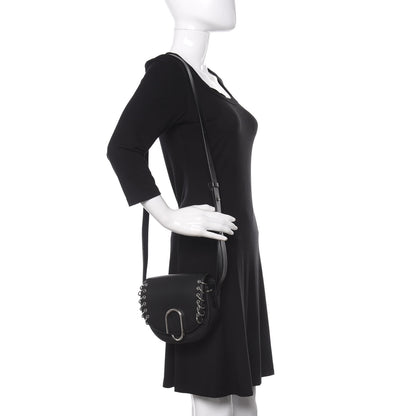 3.1 Phillip Lim 3.1 Calfskin Alix Rings Saddle Crossbody Bag Black 2 of 11
