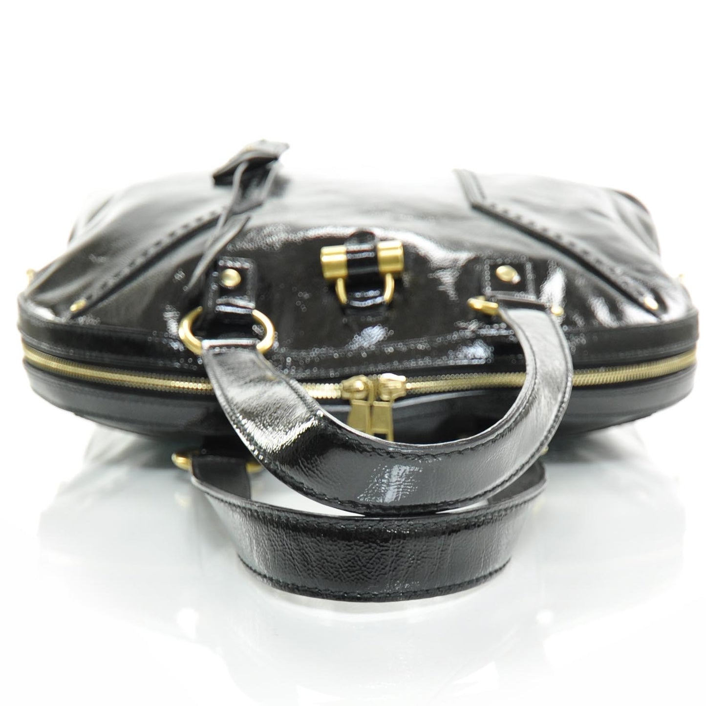 Patent Leather Oversized Muse Black