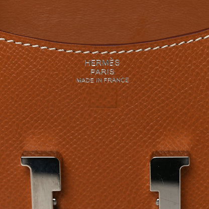 Hermes Epsom Constance Slim Wallet Gold 7 of 9