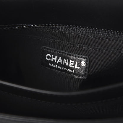 Chanel Calfskin Medium Braided Chic Flap Black 8 of 11