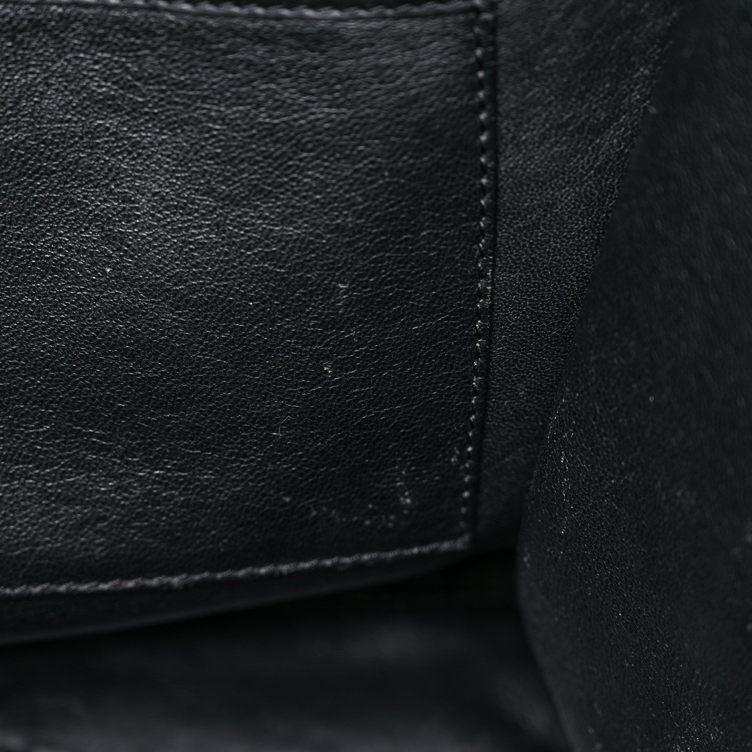 Celine Velluto Calfskin Tri-Color Mini Luggage Vanilla 15 of 37
