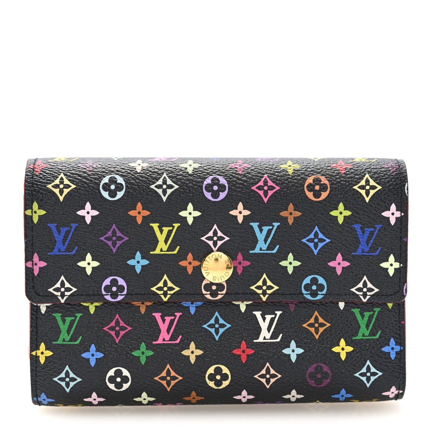 Monogram Multicolor Alexandra Wallet Black