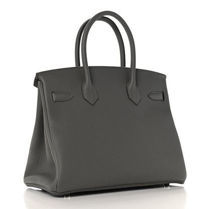Hermes Togo Birkin 30 Gris Meyer 3 of 35