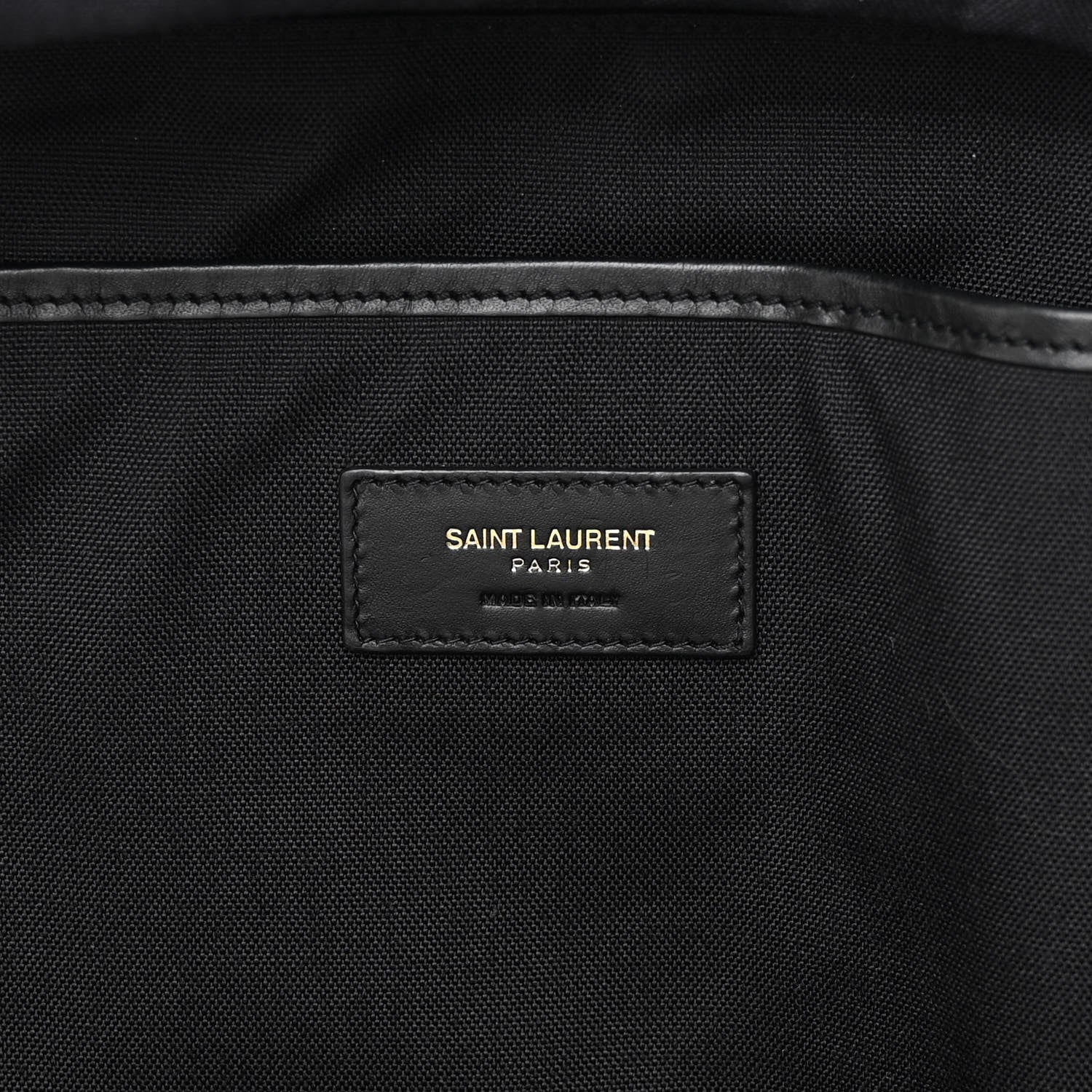 Saint Laurent Nylon Twill Dinosaur Print City Backpack Black Multicolor 6 of 15