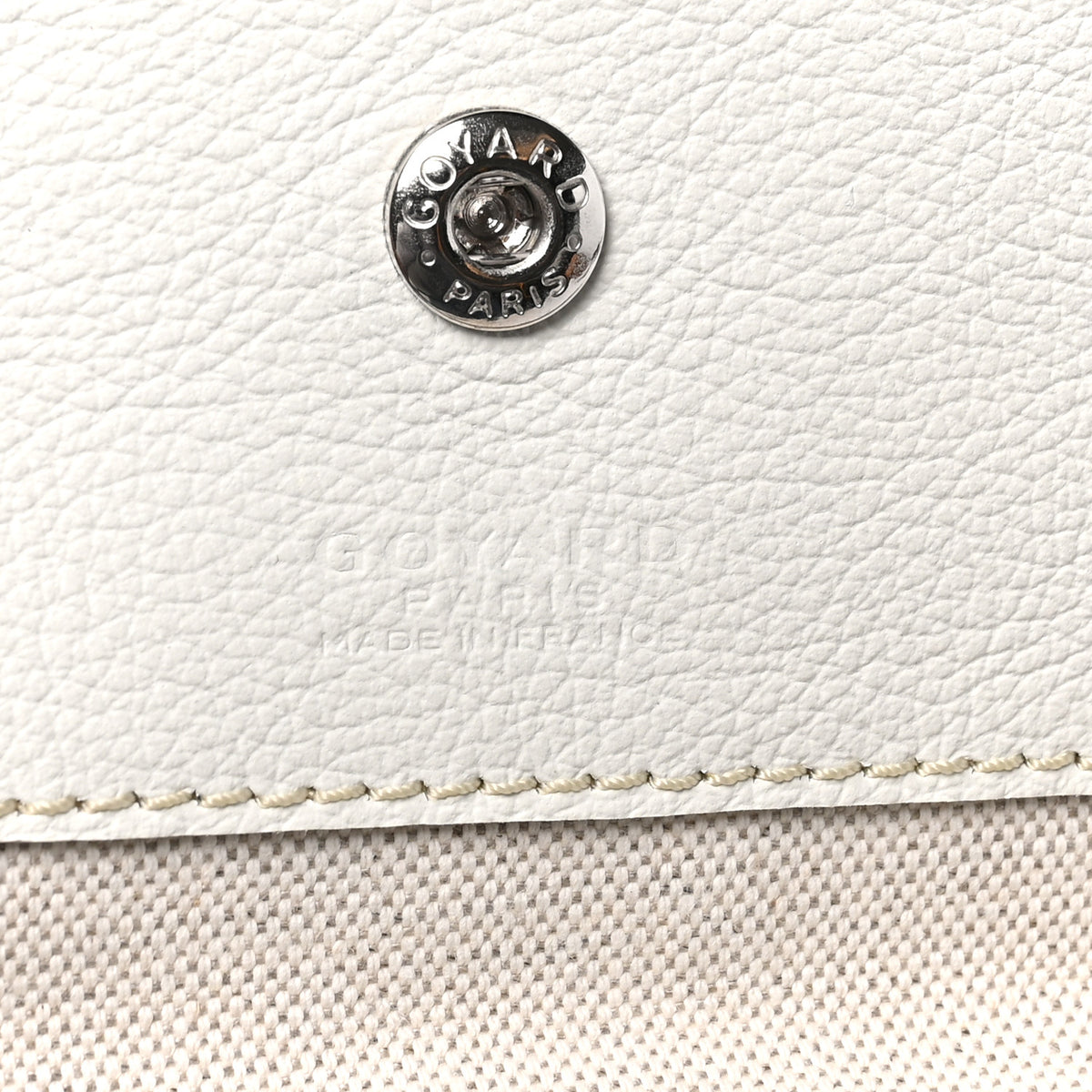 Goyardine Saint Louis PM White