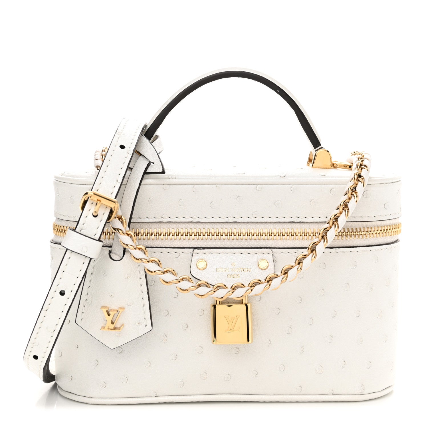 Louis Vuitton Ostrich Vanity Chain Pouch 1 of 9