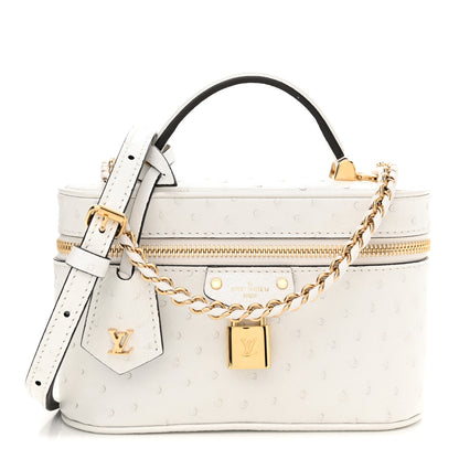 Louis Vuitton Ostrich Vanity Chain Pouch 1 of 9