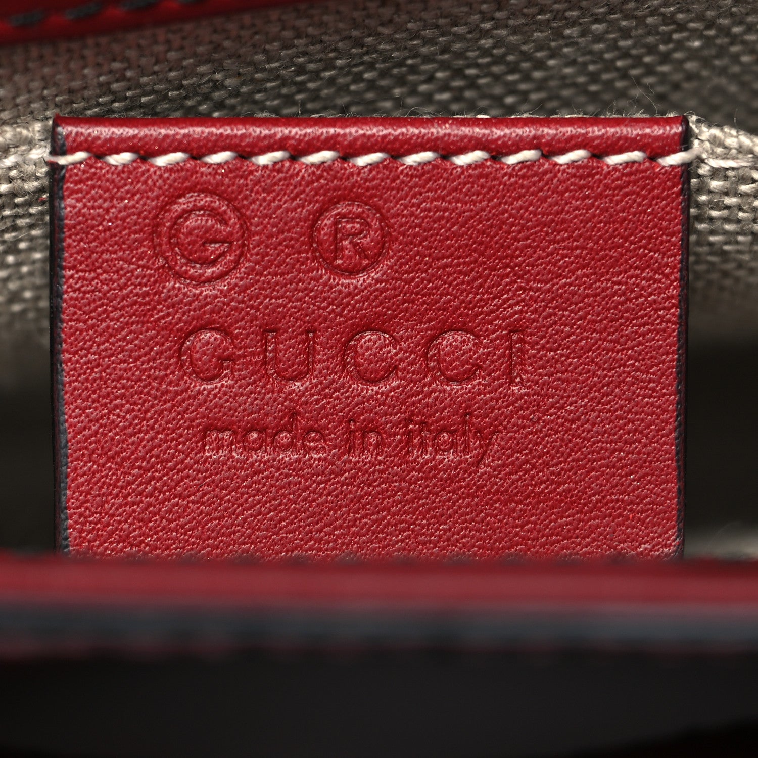 Gucci Soft Microguccissima Mini Emily Chain Shoulder Bag Rosso 6 of 11