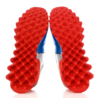 Christian Louboutin Laminated Nappa Neoprene Calfskin Mens Loubishark Sneakers 45 Version Multicolor 5 of 9