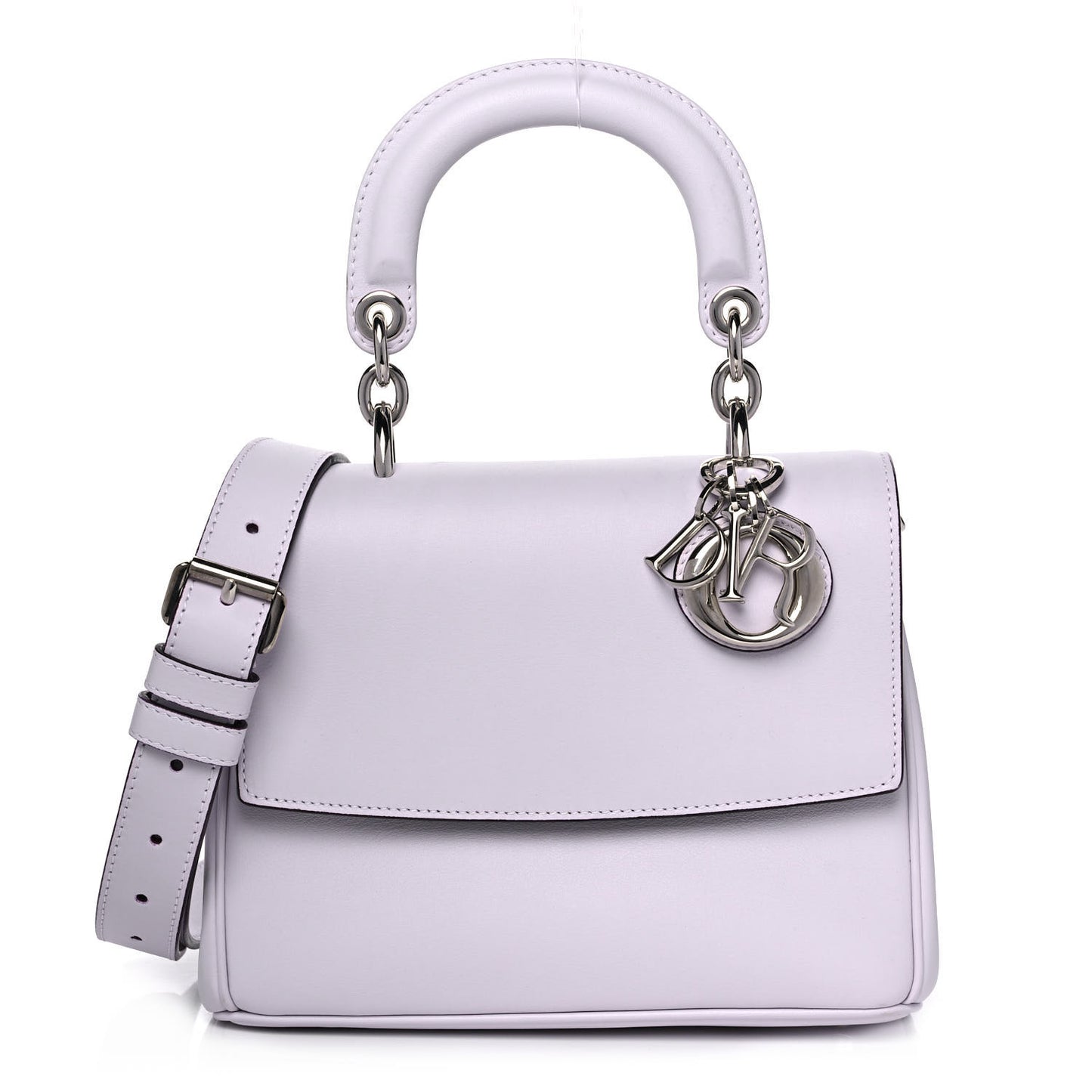 Smooth Calfskin Mini Be Dior Flap Lilac
