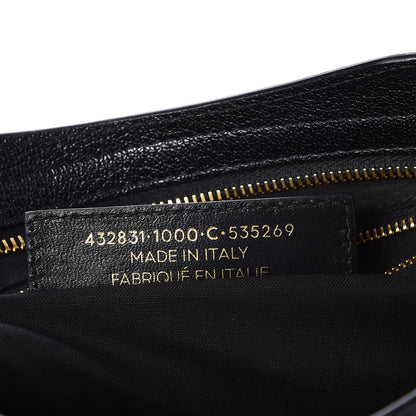 Balenciaga Chevre Gold Metallic Edge Hardware S City Black 7 of 8