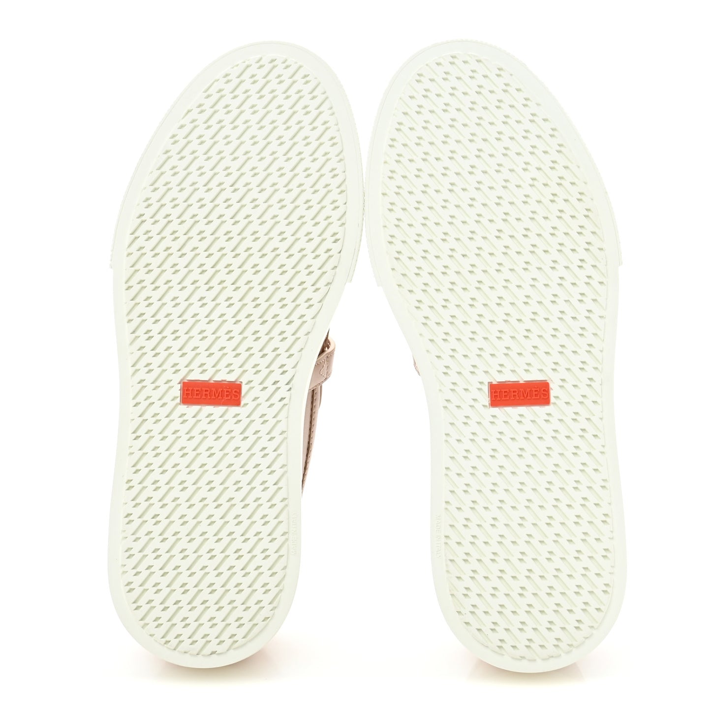 Calfskin Game Slip On Sneakers 37 Beige Nude