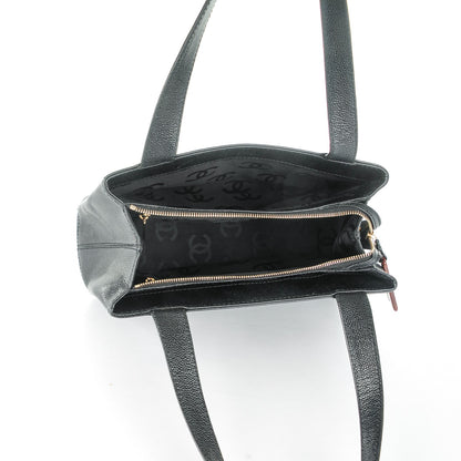 Chanel Caviar CC Shoulder Bag Black 5 of 8