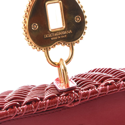 Dolce & Gabbana Painted Wicker Heart Box Rosso 7 of 9