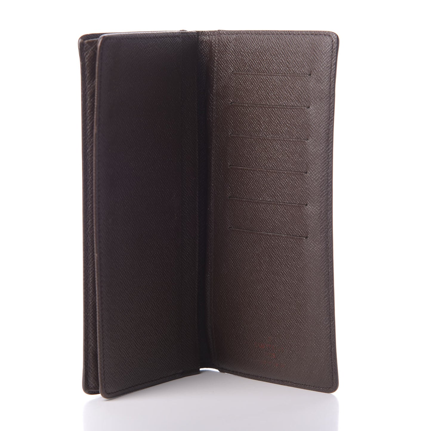 Damier Ebene Porte-Cartes Credit Yen Checkbook Wallet
