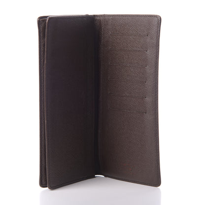 Louis Vuitton Damier Ebene Porte-Cartes Credit Yen Checkbook Wallet 5 of 7