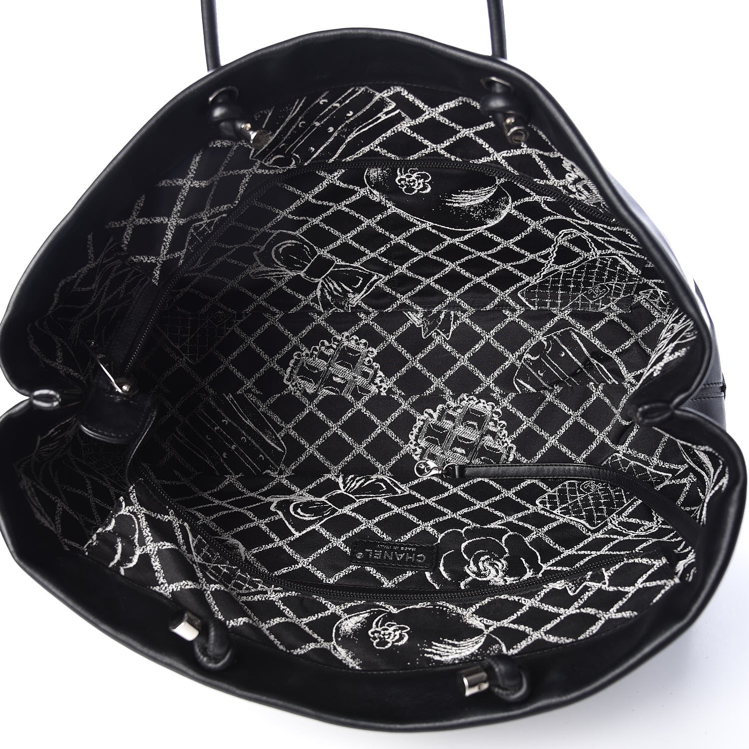 Chanel Calfskin Large Essential 31 Rue Cambon Tote Black 5 of 11