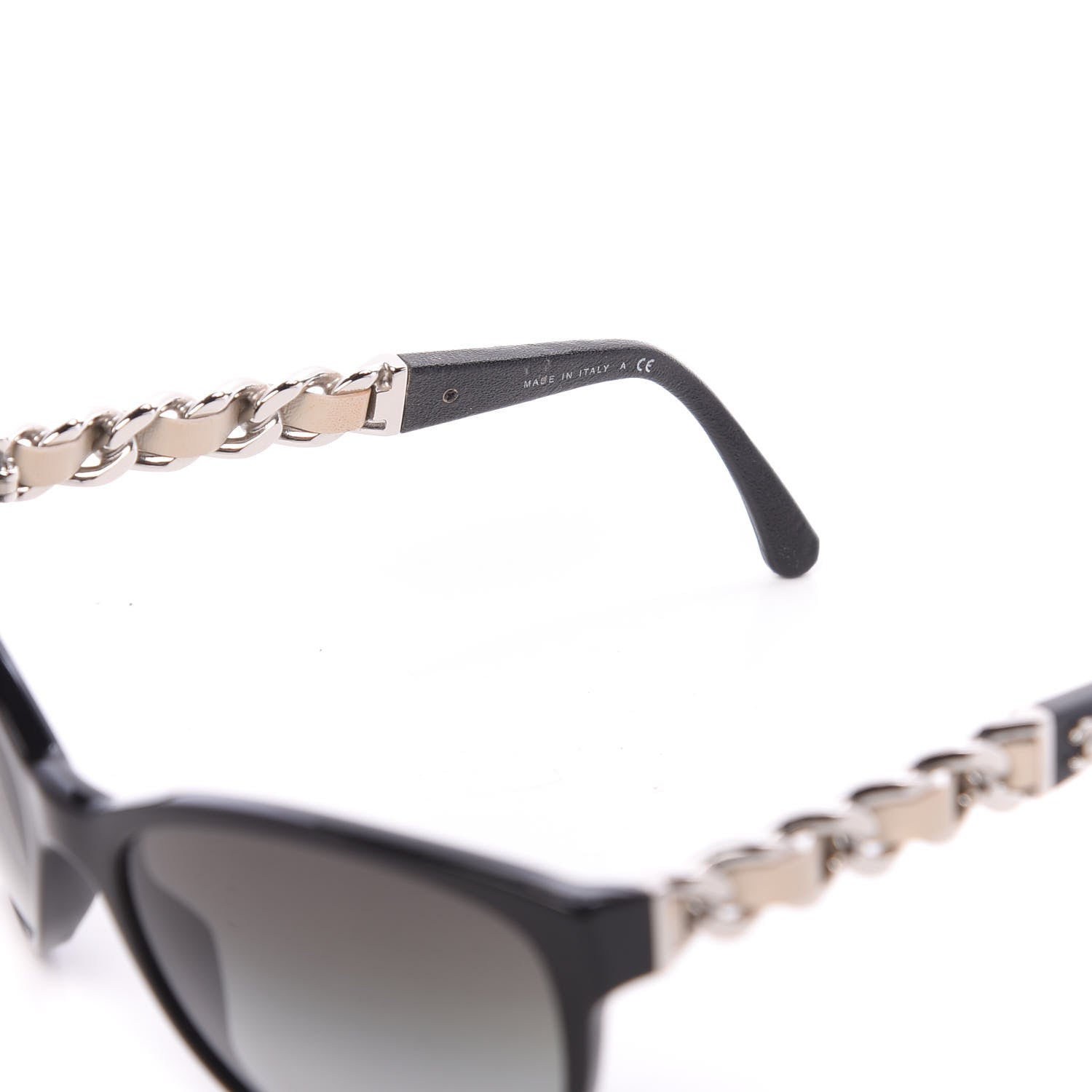 Chanel CC Chain Sunglasses 5215Q Black 6 of 8