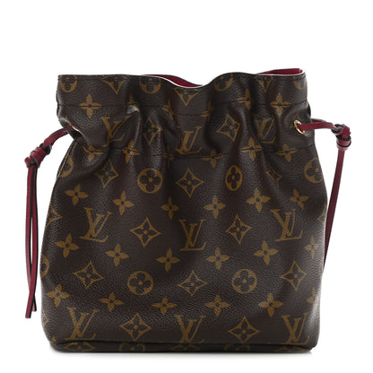 Louis Vuitton Monogram Pouch Noe Fuchsia 1 of 11