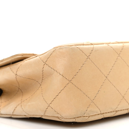 Chanel Lambskin Quilted Bekko Resin Mini Square Flap Beige 10 of 13