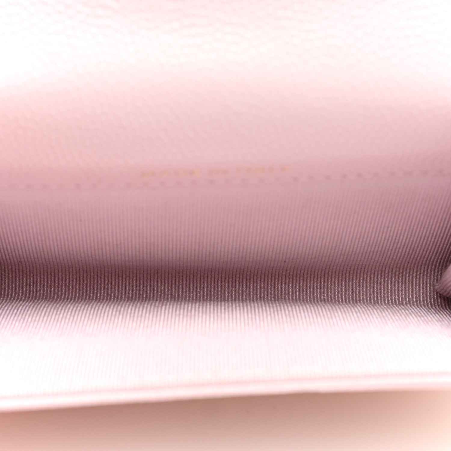 Chanel Caviar Quilted Flap Card Holder Wallet Light Pink 5 of 7