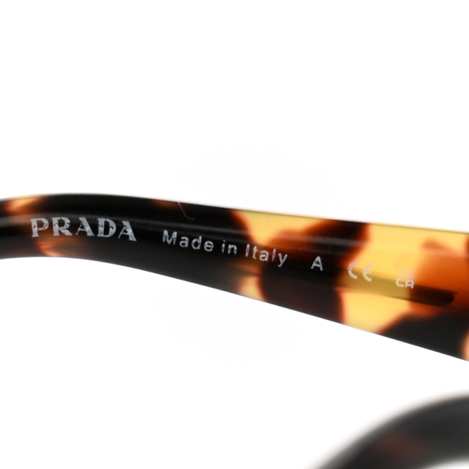 Prada Aviator Sunglasses SPR 73Z Gold Tortoise 5 of 8
